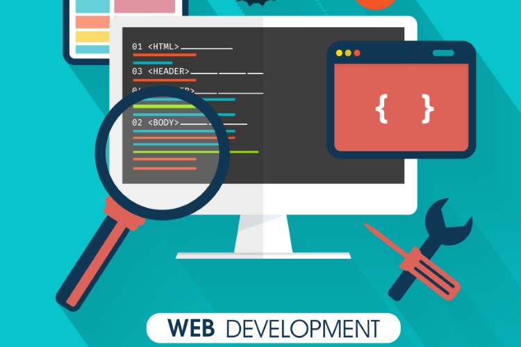 website development course online